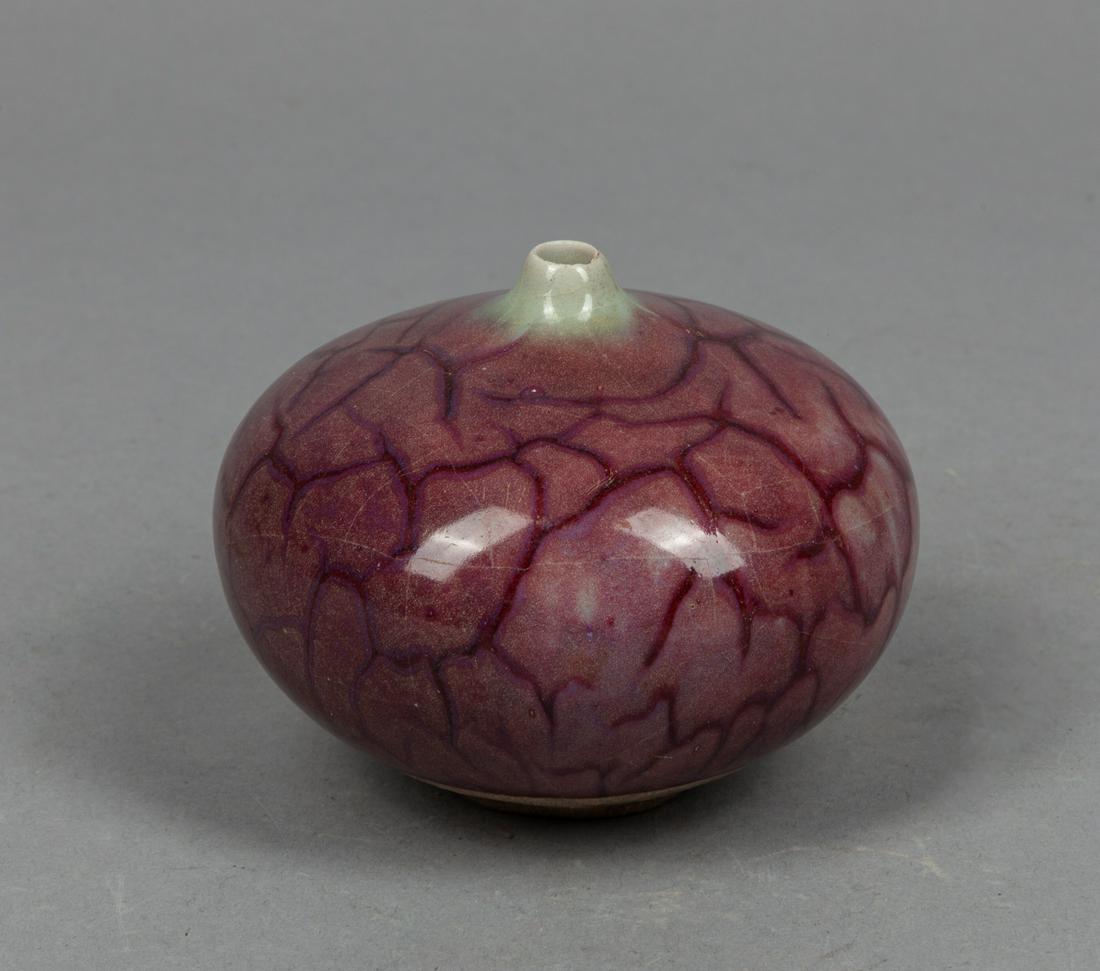 Chinese Pink Glazed Porcelain Water Pot (1 of 11)