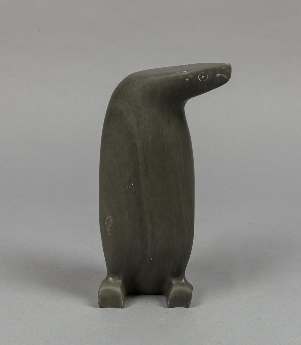 Collectible Carved Stone Table Sculpture of Penguin (1 of 12)