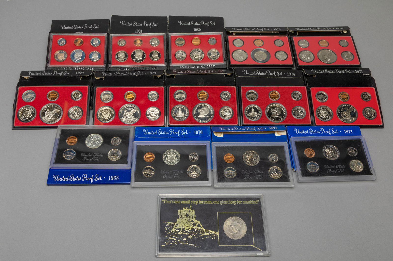 Large Set United States Proof Coins (1 of 13)