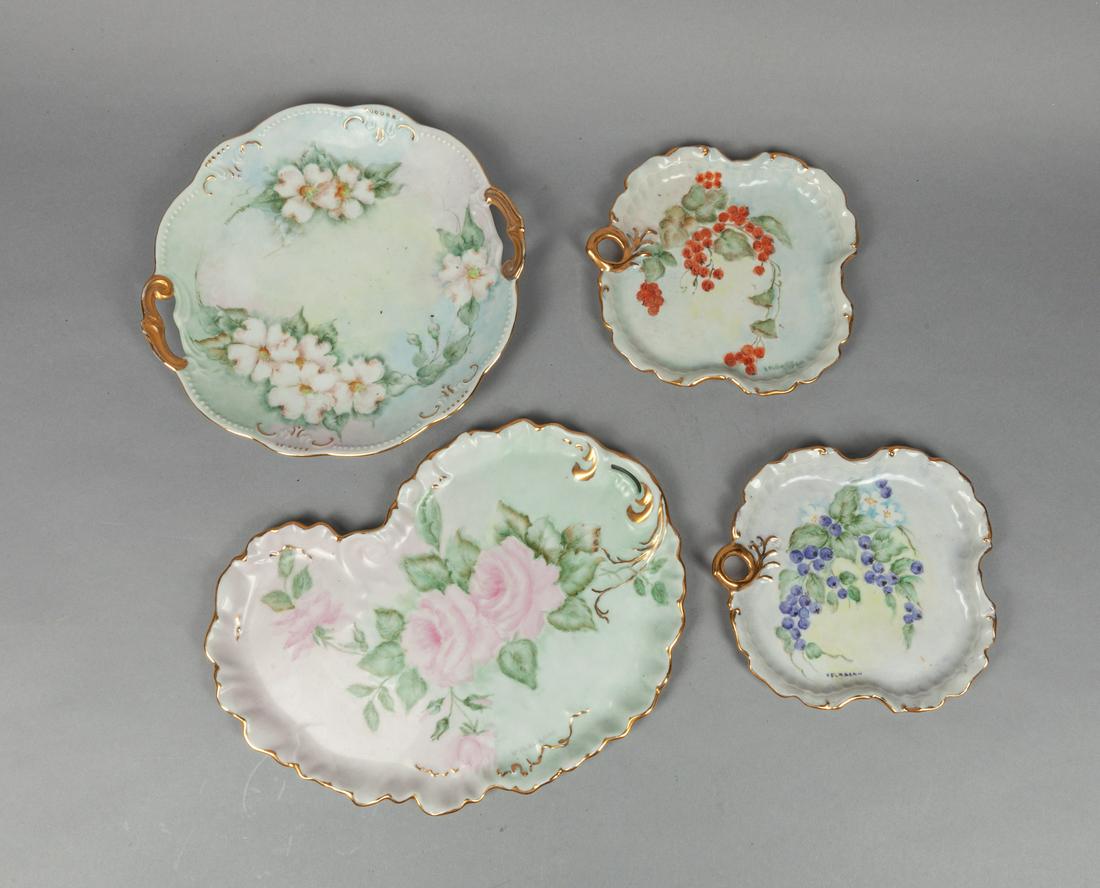 Set Italy Famille Rose Porcelain Plates (1 of 11)