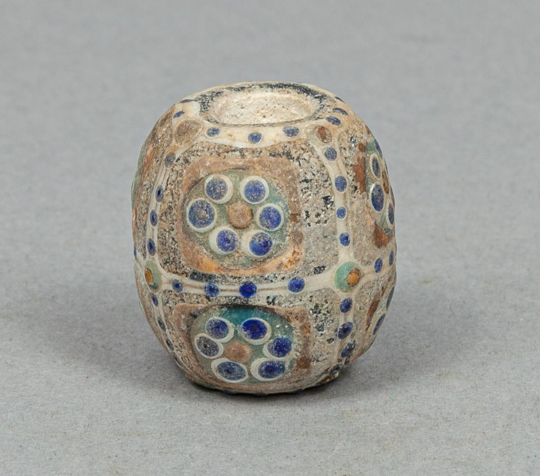 Large Antique Roman Dragonfly Eye Glass Bead (1 of 10)