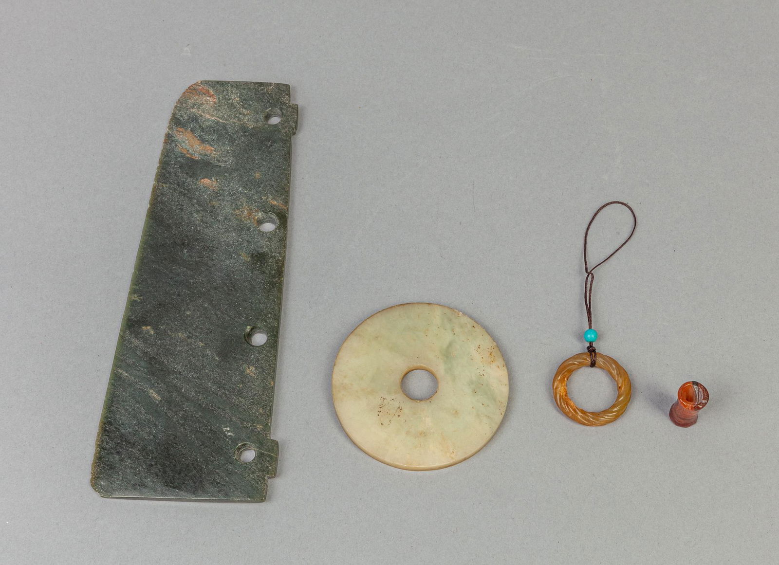 Group Chinese Jade Carvings (1 of 12)