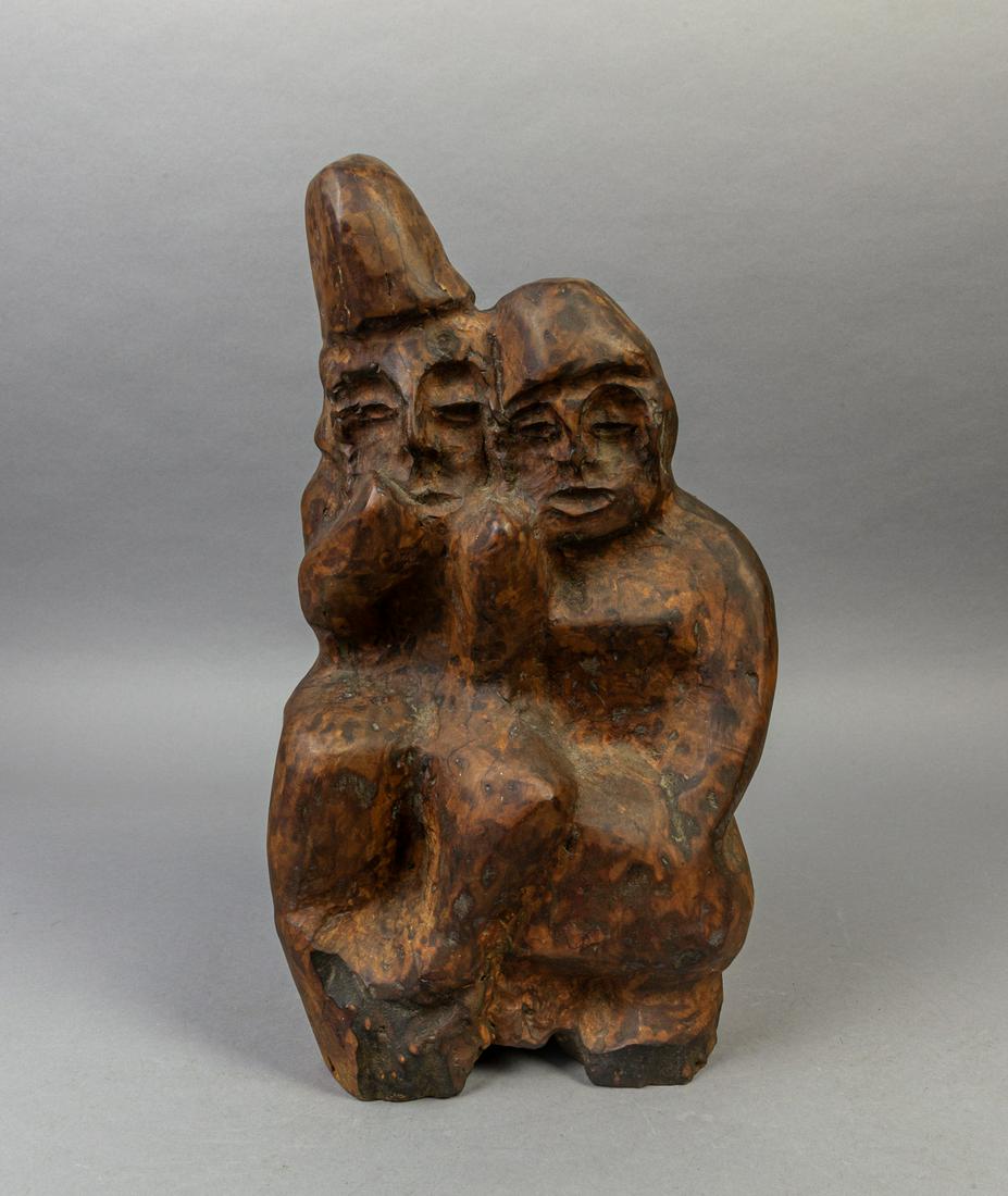 Collectible Abstract Wood Sculpture (1 of 11)