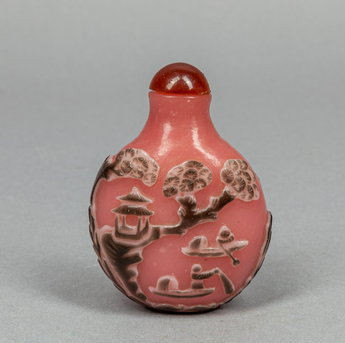 Chinese Overlay Glass Snuff Bottle (1 of 11)