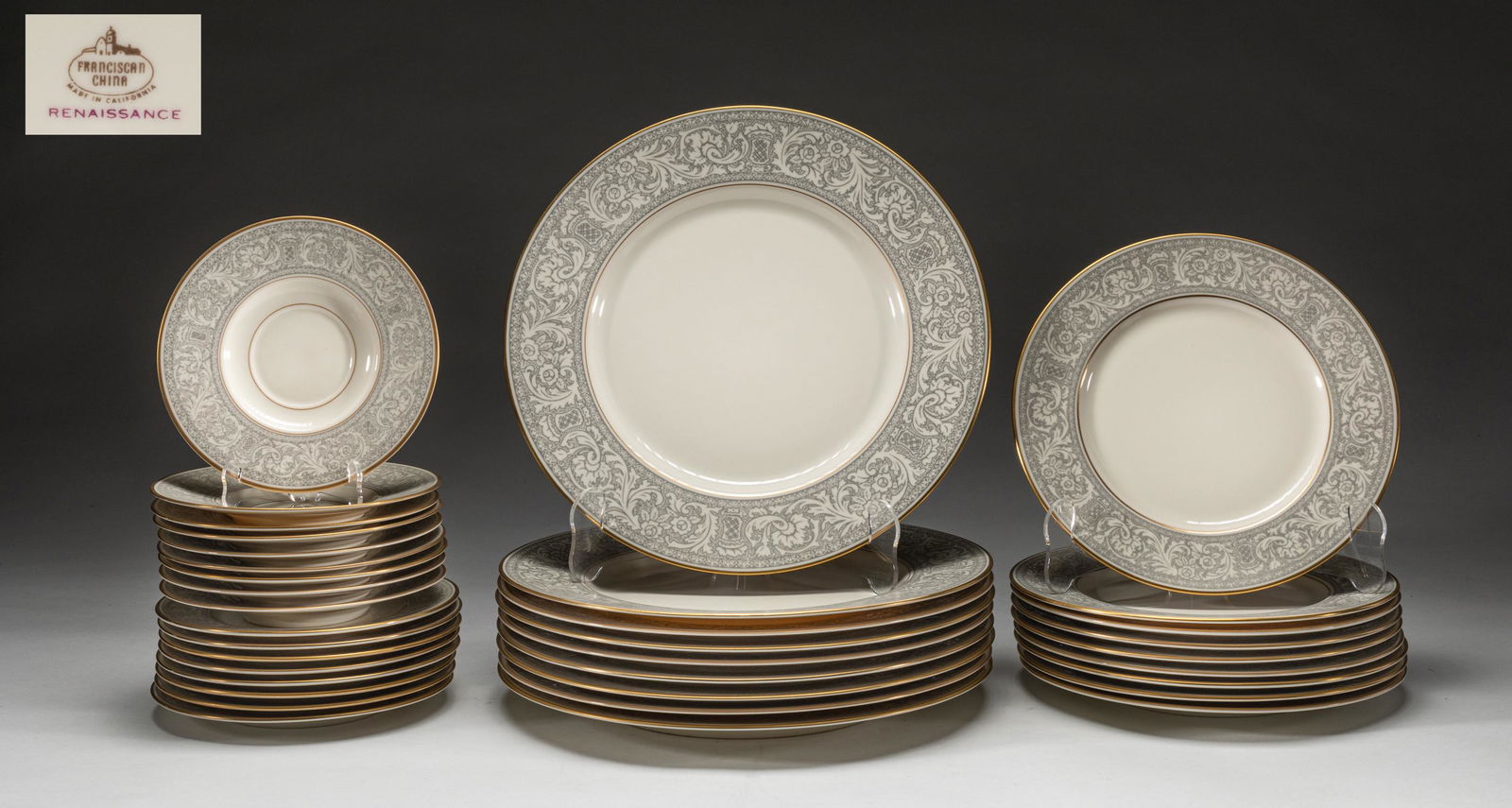 Set Collectible Renaissance Franciscan China Dinning (1 of 9)