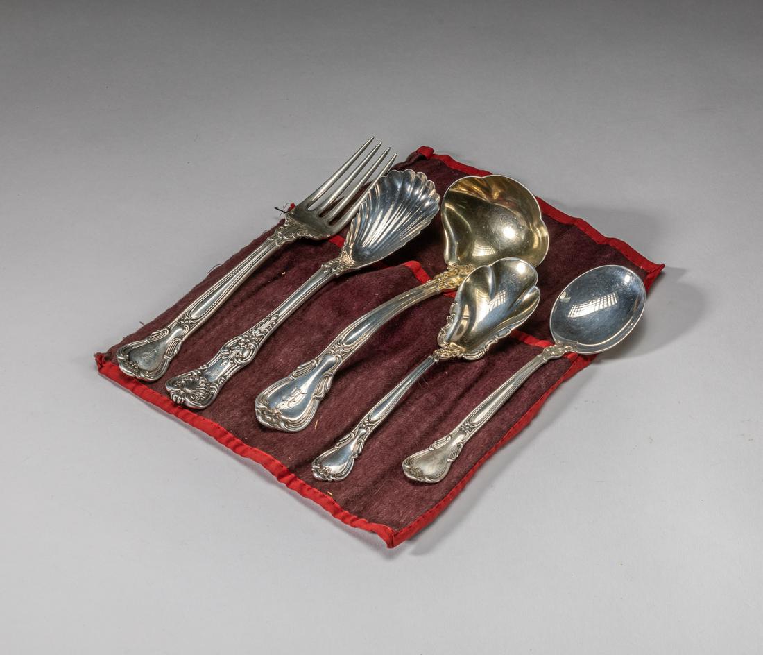 Large Set Sterling Silver Dinning Flat Wares (1 of 18)