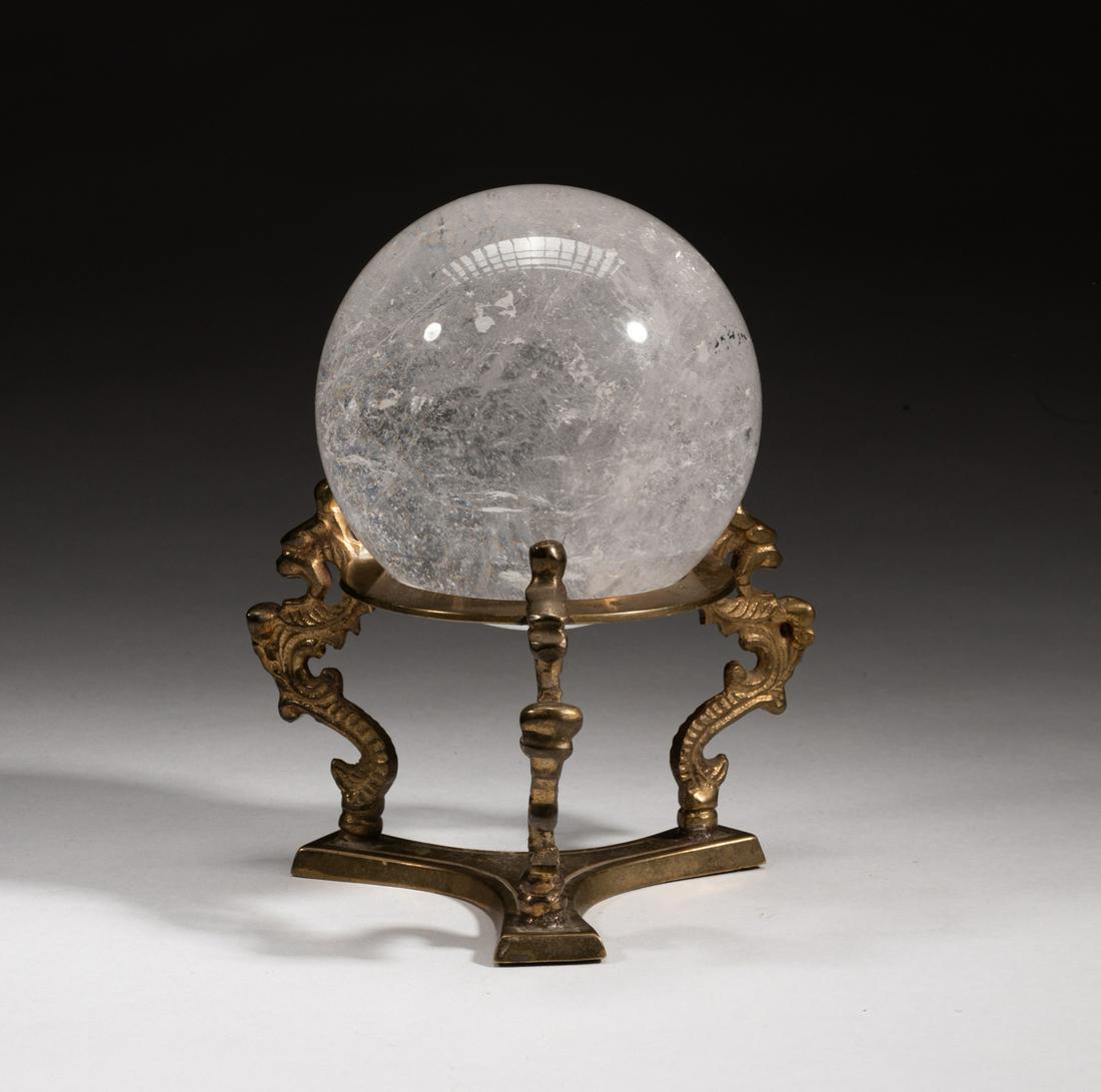 France Louis XVI Type Rock Crystal Table Sculpture (1 of 10)
