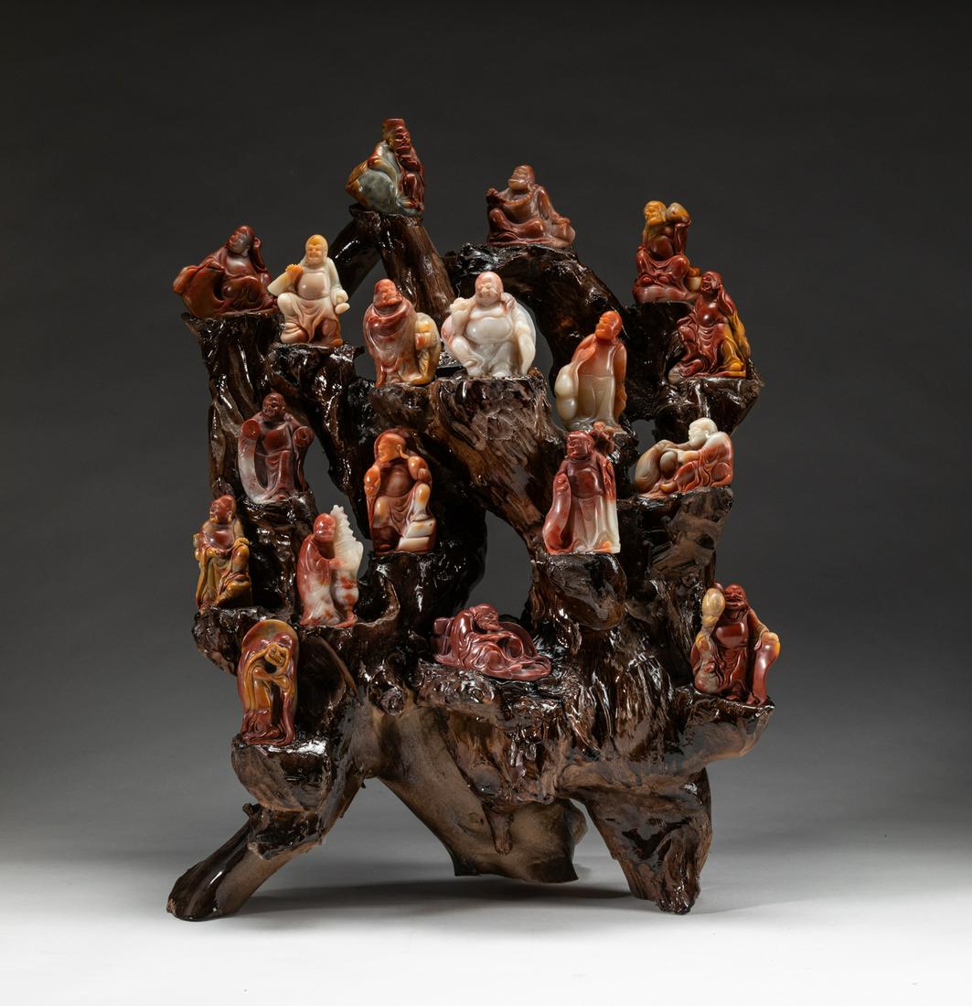 Collectible Chinese Shoushan Stone Buddha (1 of 14)