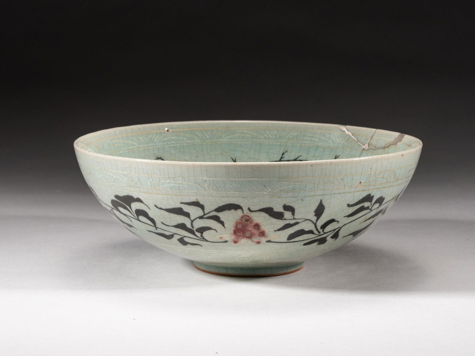 Korean Hand Painted Porcelain Bowl (1 of 12)