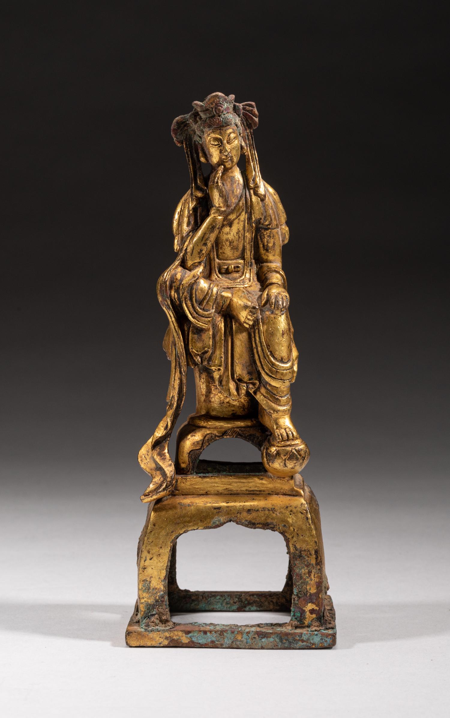 Korean Joseon Type Gilt Bronze Buddha (1 of 12)