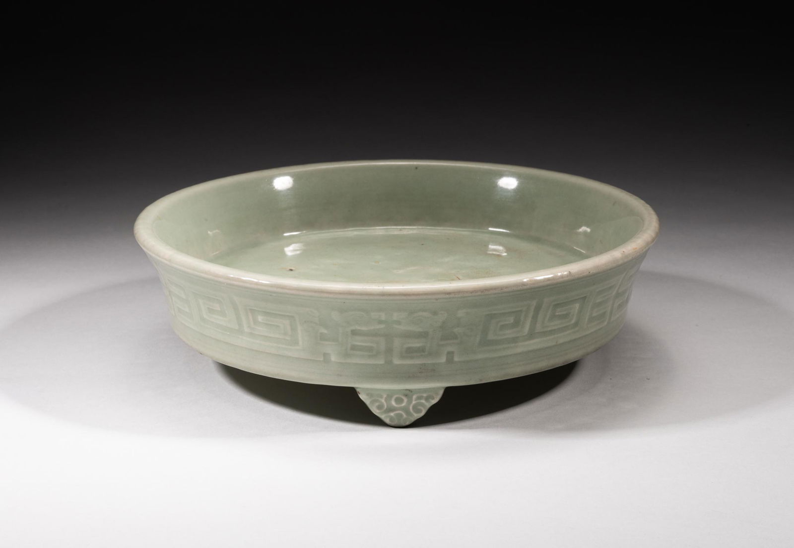 18th Chinese Longquan Celadon Washer (1 of 10)