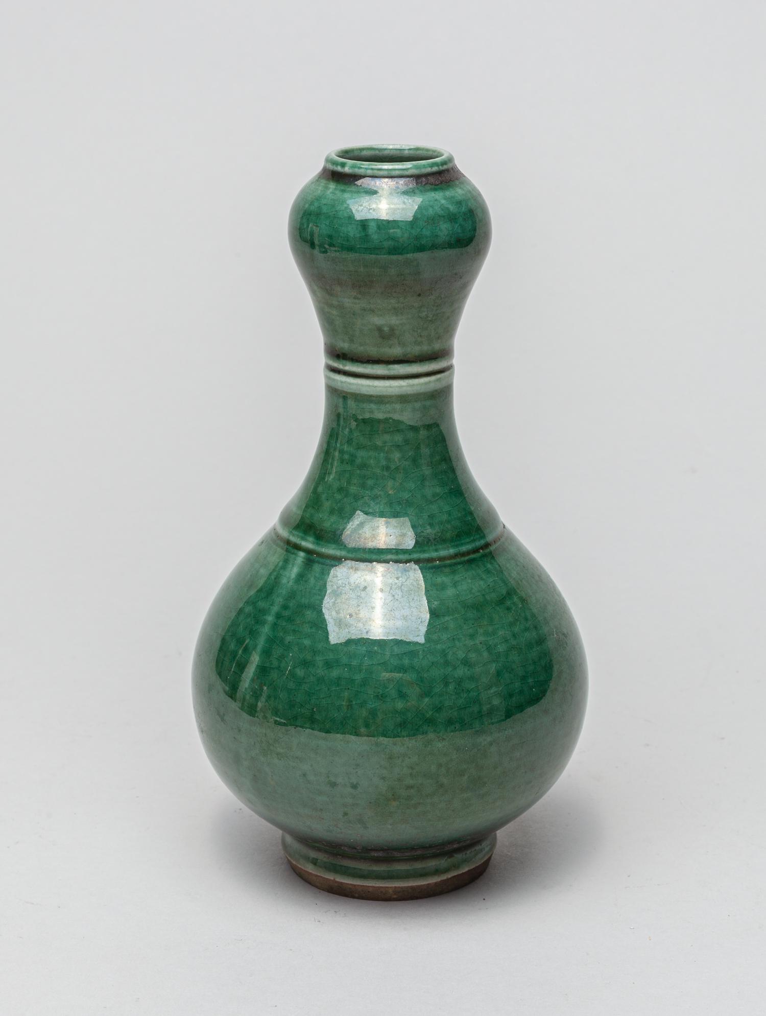 Chinese Export Flambe Glazed Porcelain Vase (1 of 10)