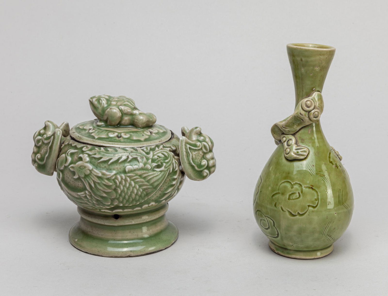Set Chinese Celadon Glazed Porcelain Wares (1 of 11)