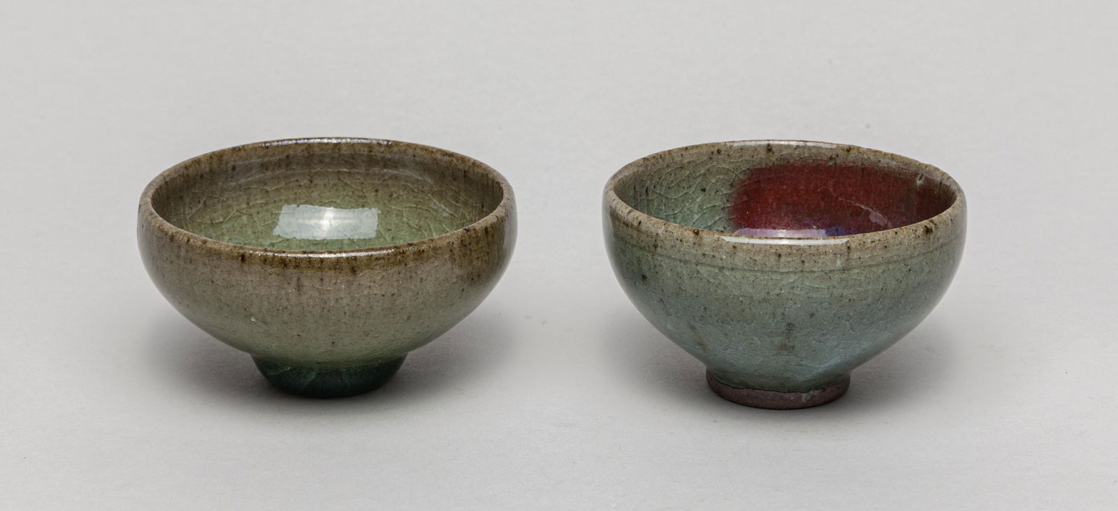 Set Chinese Jun Type Porcelain Tea Cups (1 of 11)