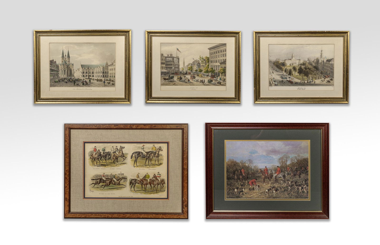 Set Collectible Wall Hanging Lithographs (1 of 7)