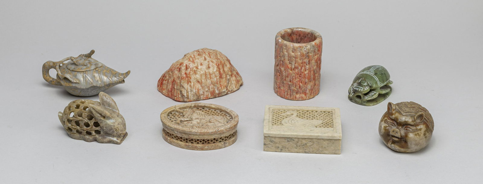 Large Group Gem Stone Sculptures (1 of 12)