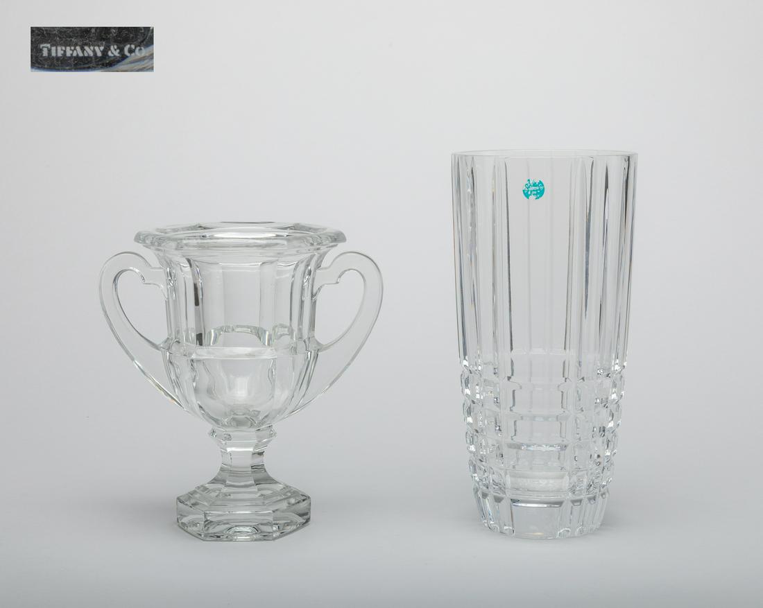 Set Tiffany & Co. Crystal Marked Glass Vases (1 of 9)