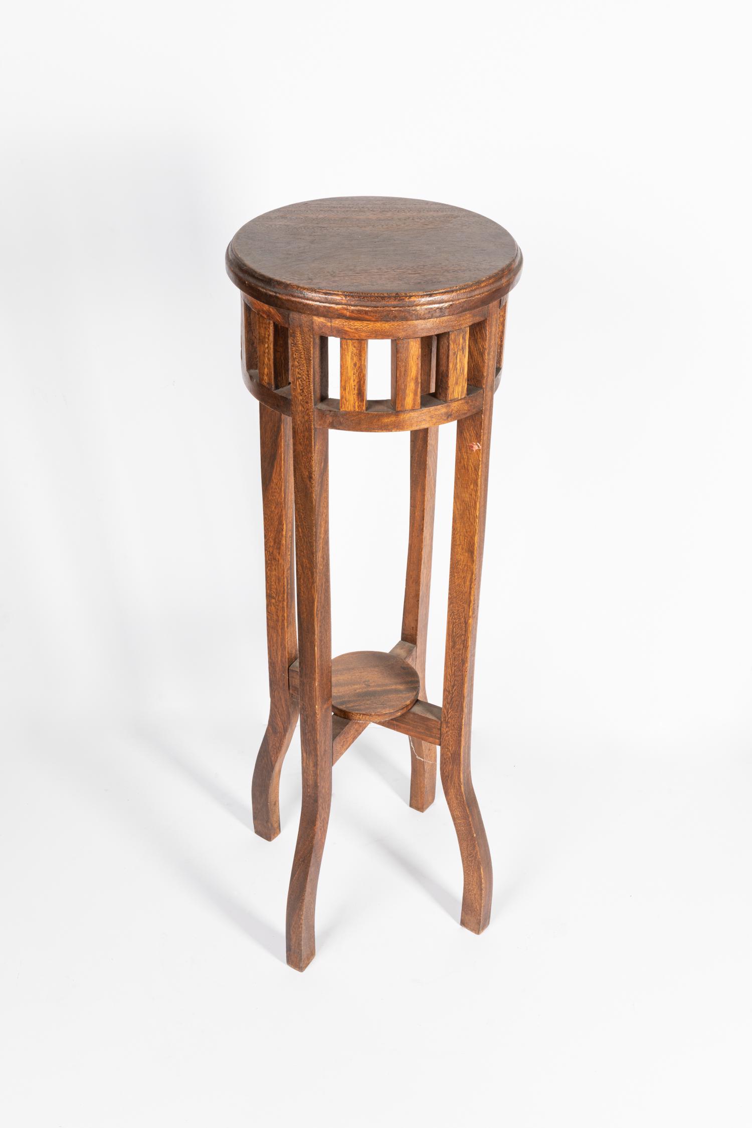 Collectible Midcentury Modern Wood Tall Stand (1 of 6)