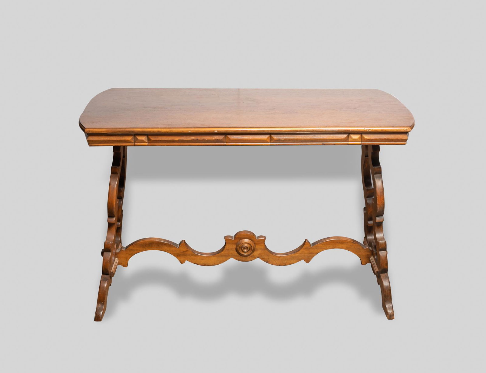 Designed Midcentury Modern Wood Long Table (1 of 9)