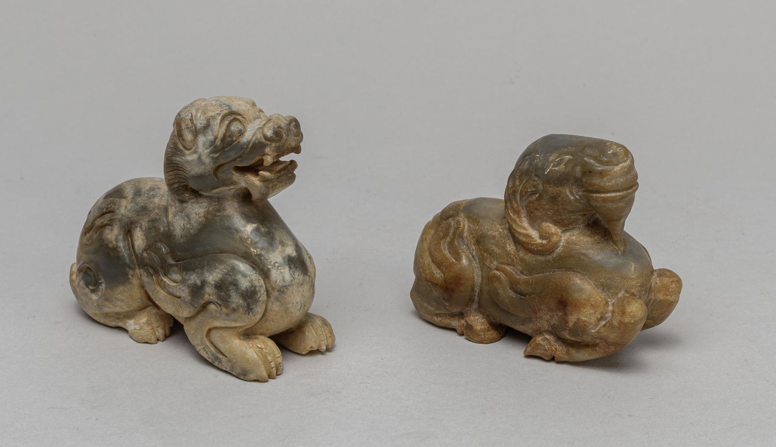 Set Chinese Han Type Jade Carvings (1 of 11)