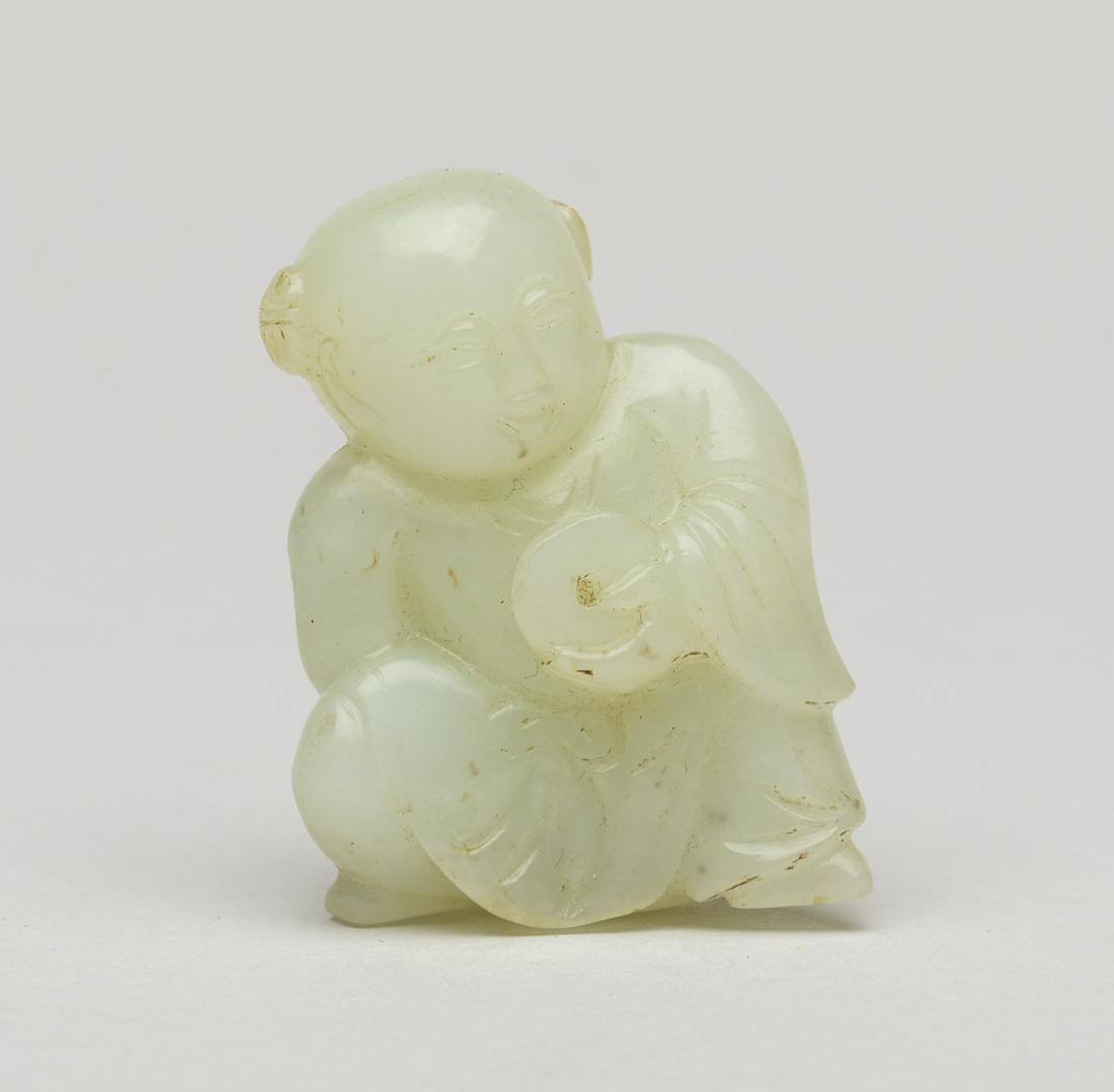 Chinese Litchi White Jade Toggle (1 of 10)