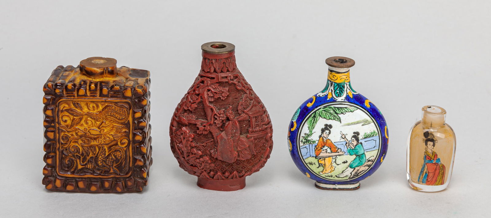 Collection of Chinese Snuff Bottles (1 of 10)