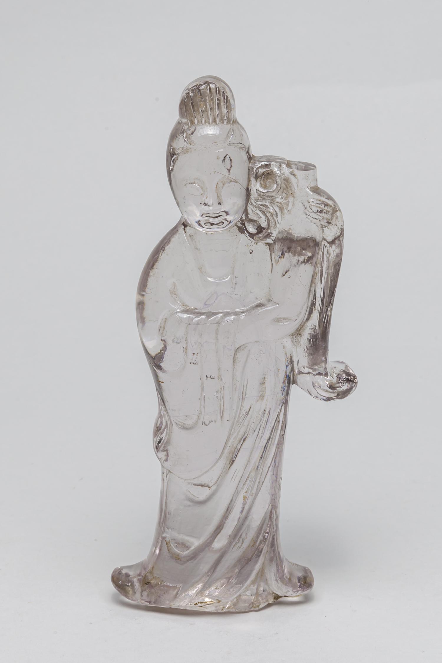 Chinese Clear Table Sculpture (1 of 10)