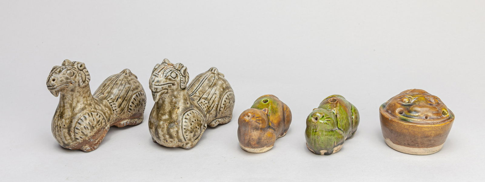 Estate Chinese Porcelain Paper Weights (1 of 12)