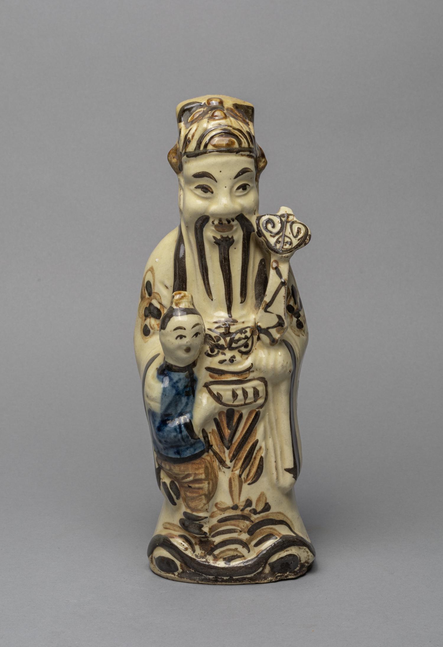 Ming Type Chinese Cizhou Porcelain Buddha (1 of 12)