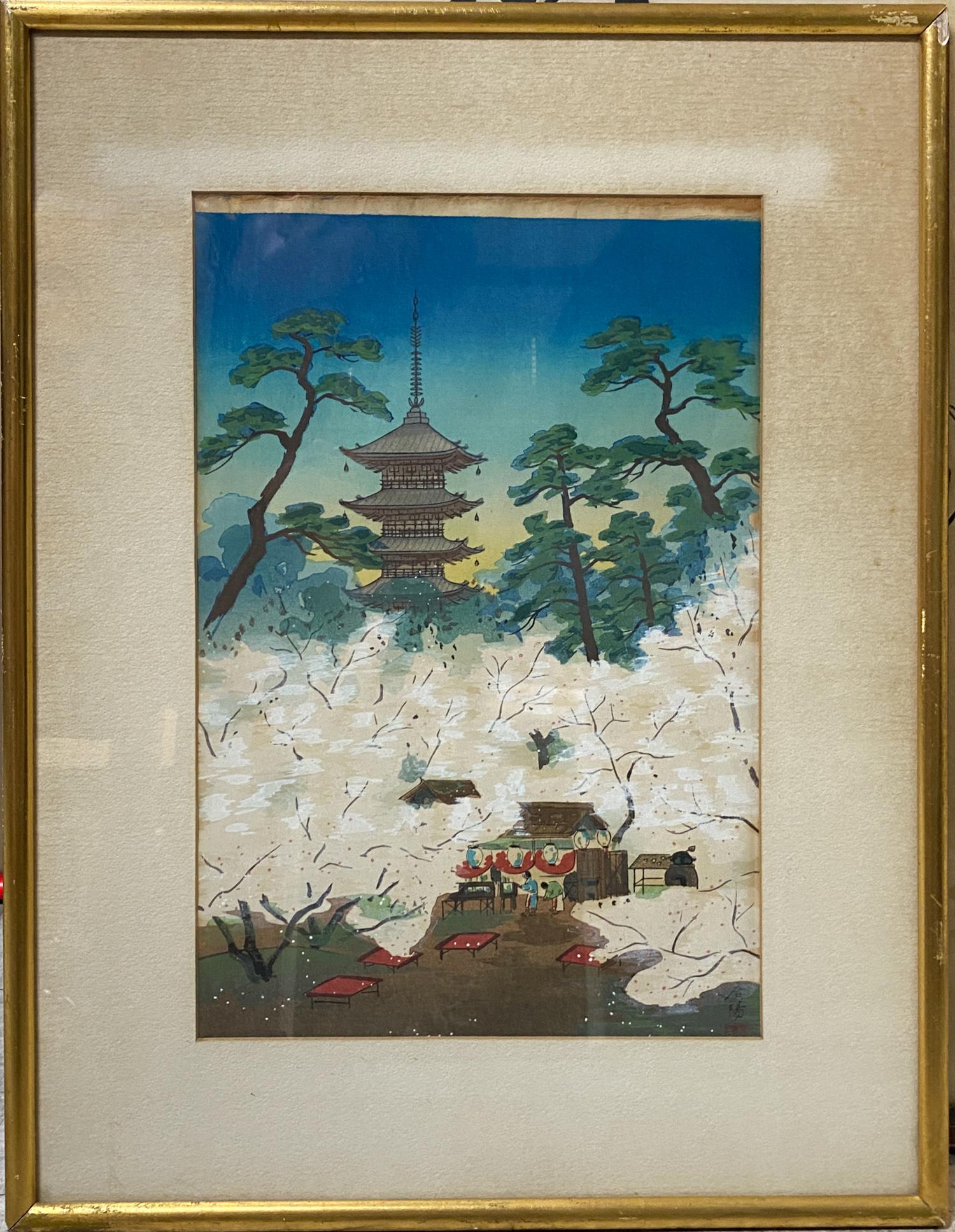 Japanese Wood Block Prints (1 of 6)