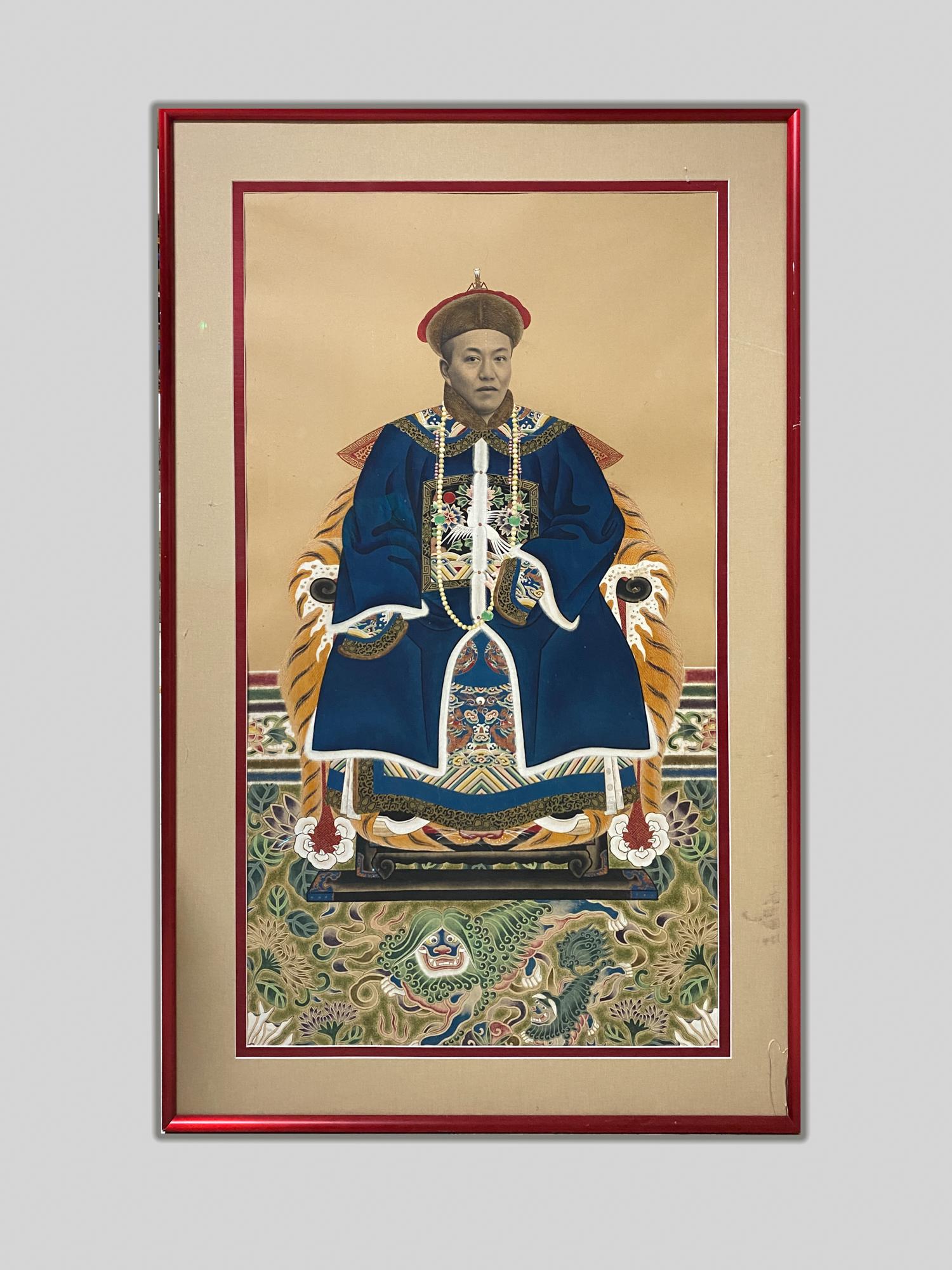 Large Chinese Water Color Painting (1 of 10)