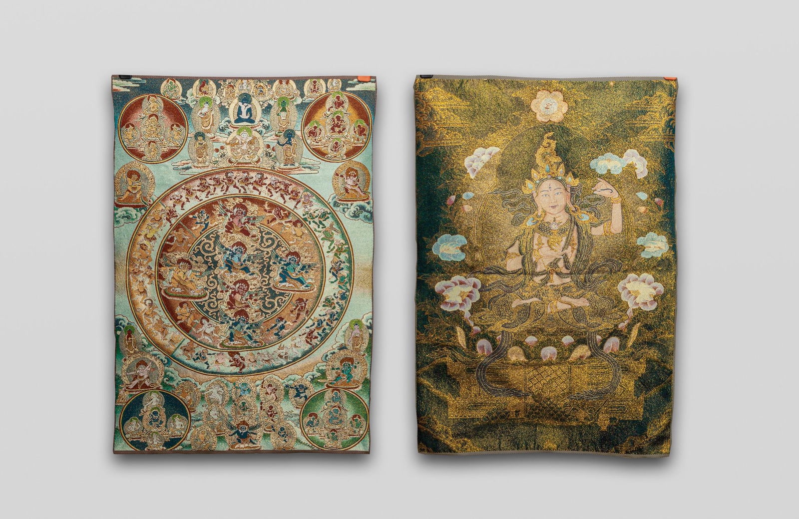 Set Tibetan Silk Tangka (1 of 13)