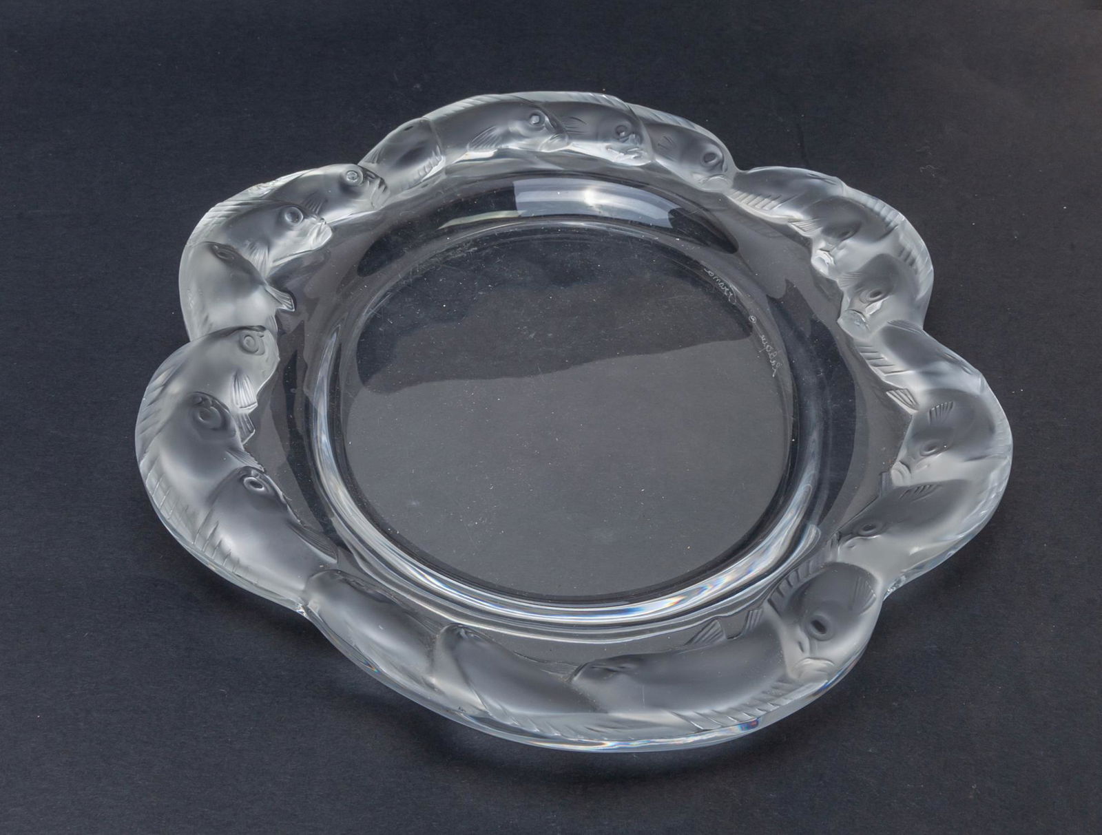 Lalique Crystal Glass Fish Dish (1 of 10)