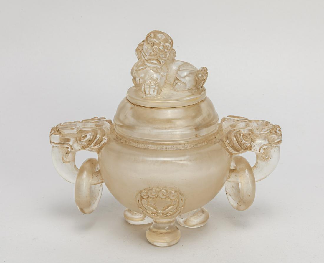 Chinese Clear Gem Stone Censer (1 of 10)