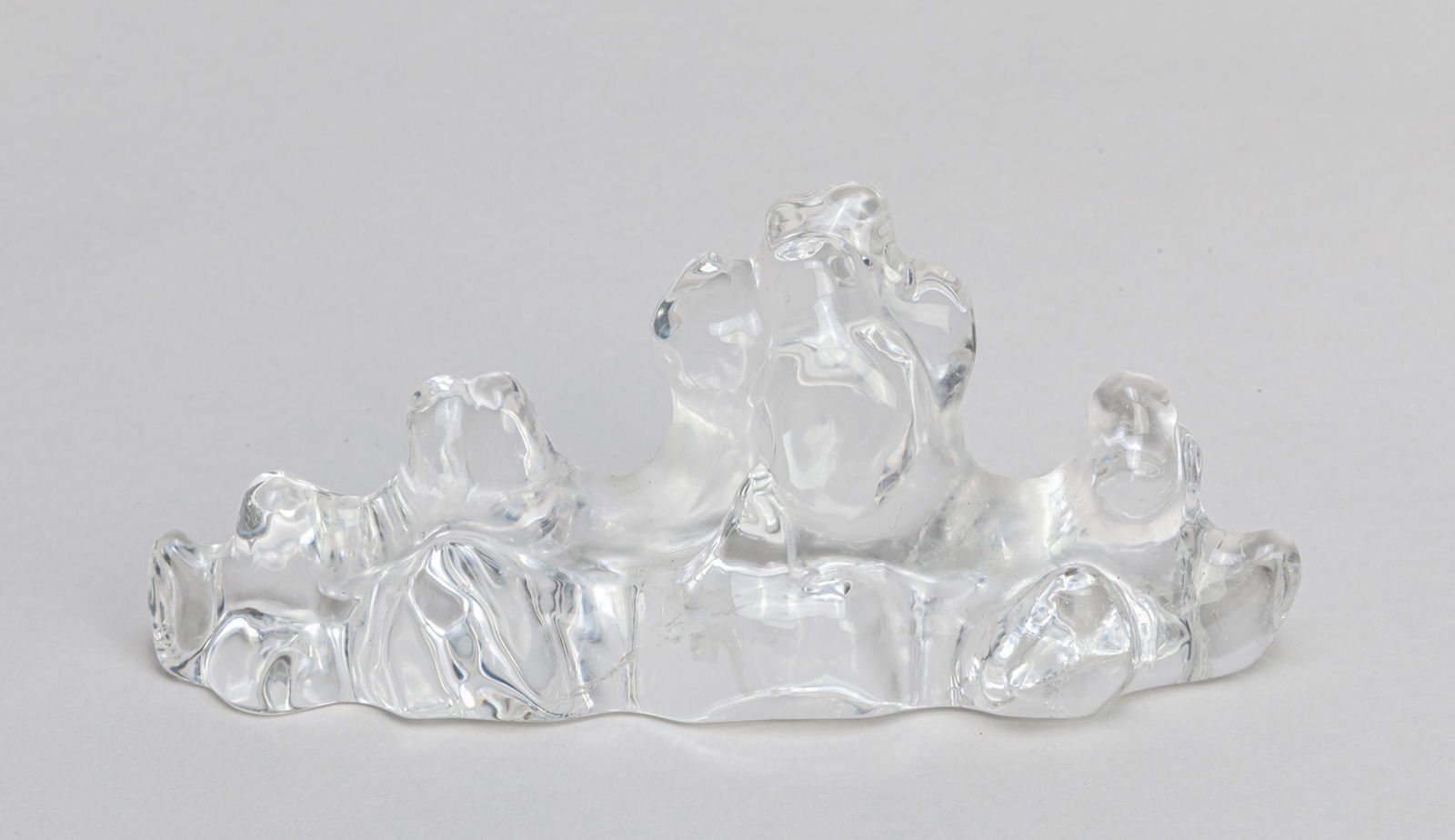 Chinese Clear Rock Crystal Brush Stand (1 of 9)