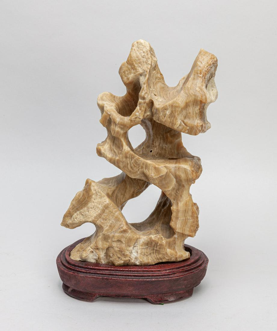 Chinese Old Lingbi Scholar Stone Sculpture (1 of 10)