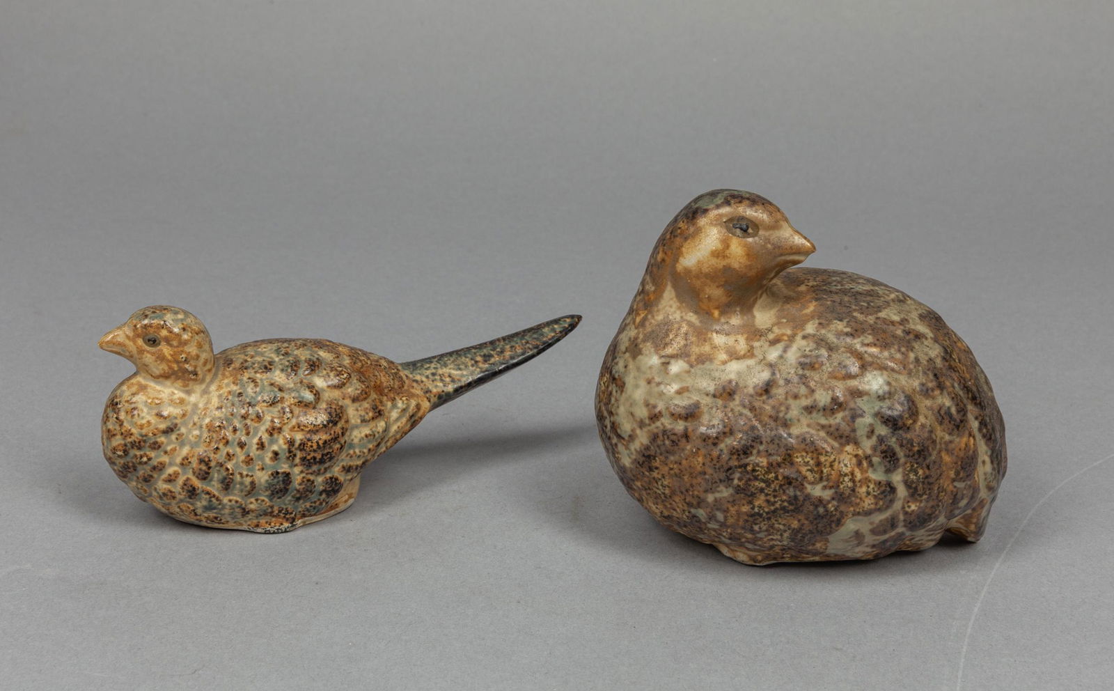 Two Designed Porcelain Table Sculpture Birds (1 of 11)