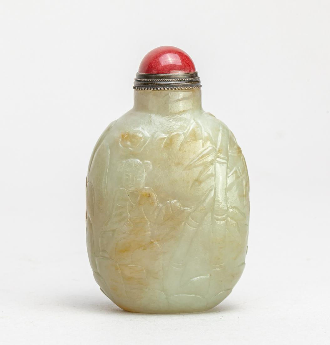 Chinese Russet Jade Snuff Bottle (1 of 11)