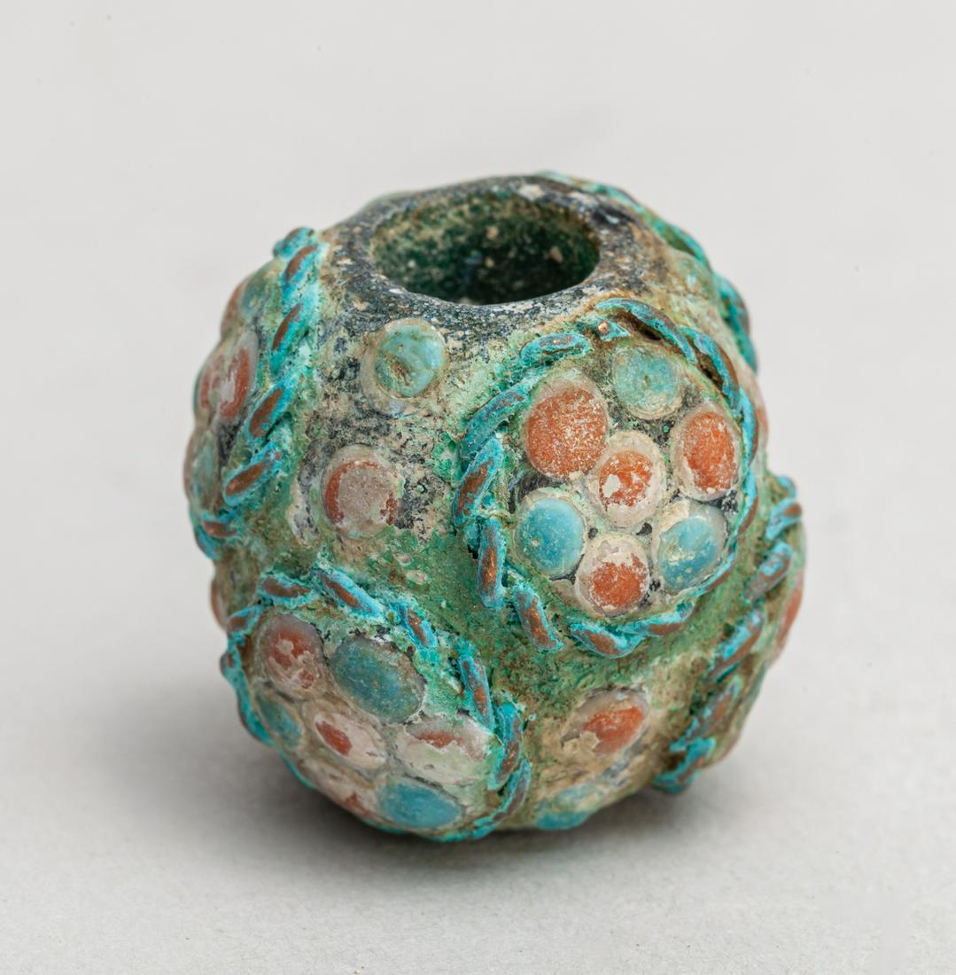 Antique Roman Type Dragon Fly Glass Bead (1 of 11)