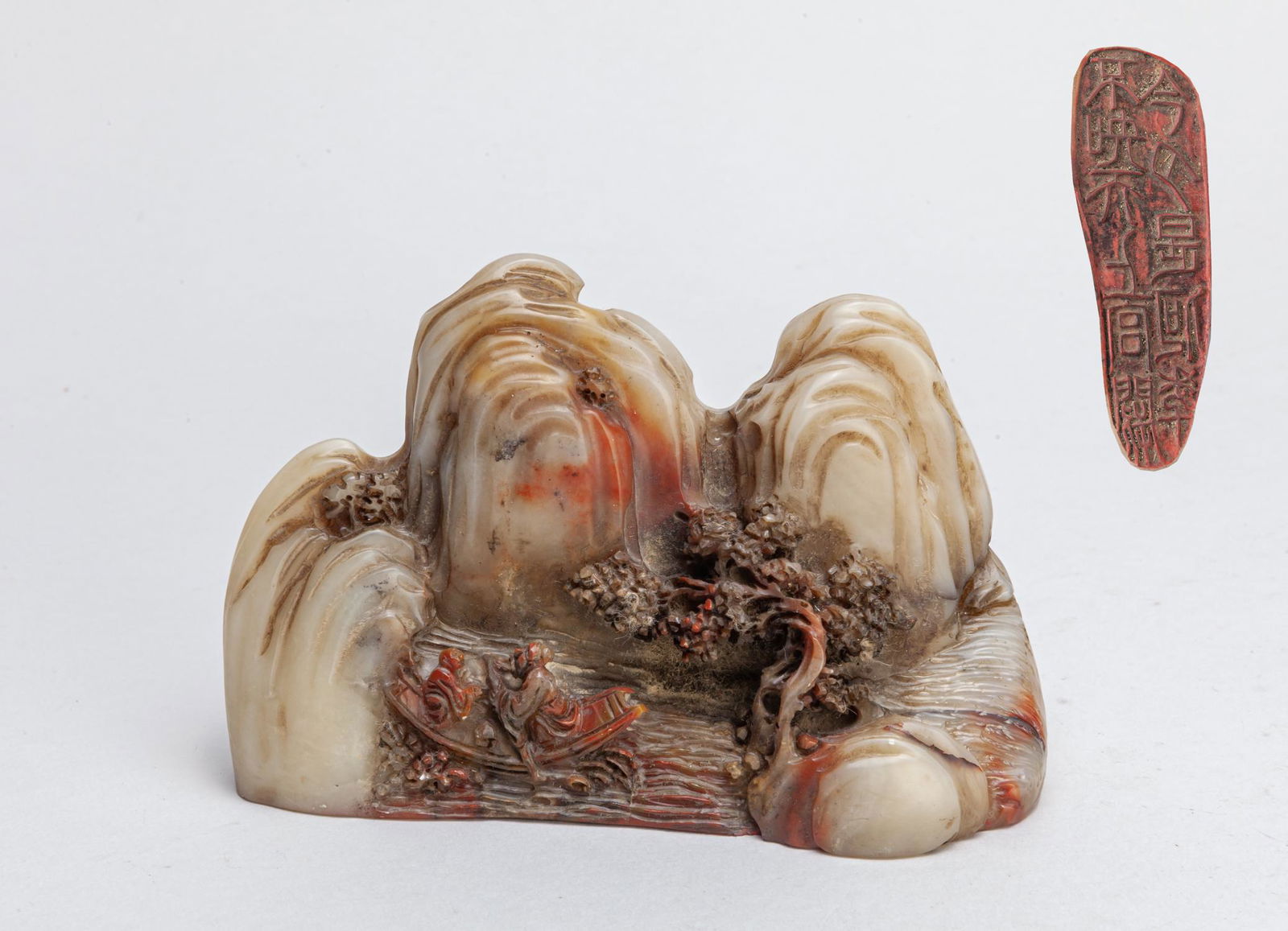 Rare Chinese Stone Brush Stand Type Seal (1 of 11)