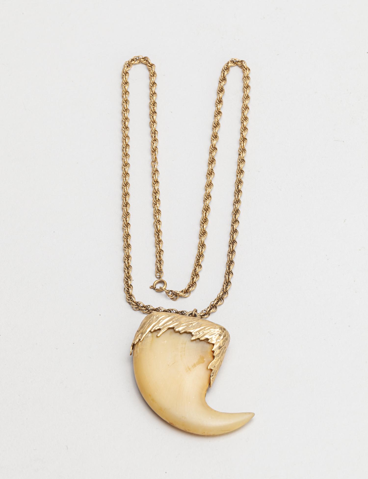 Old Indian Wizard Used Paw Necklace (1 of 11)