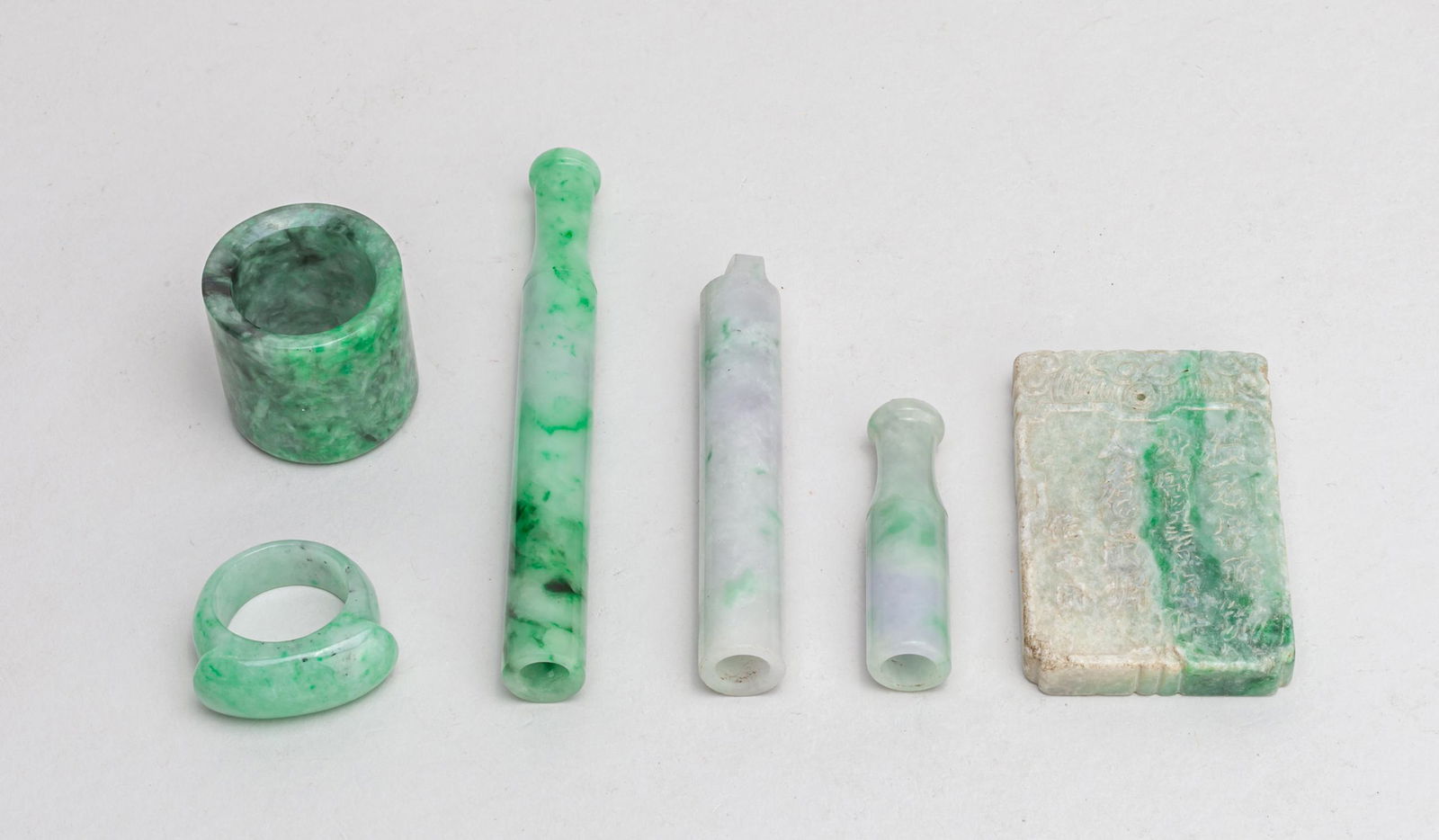 Collectible Chinese Jade Jadeite Carving Sets (1 of 10)