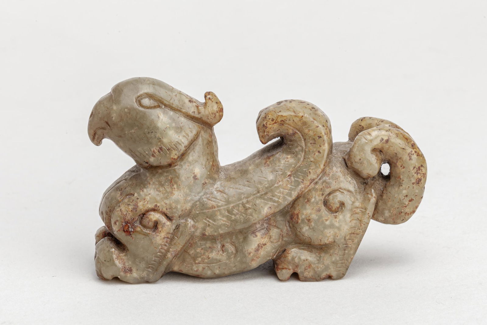 Chinese Jade Carving of Bird (1 of 11)