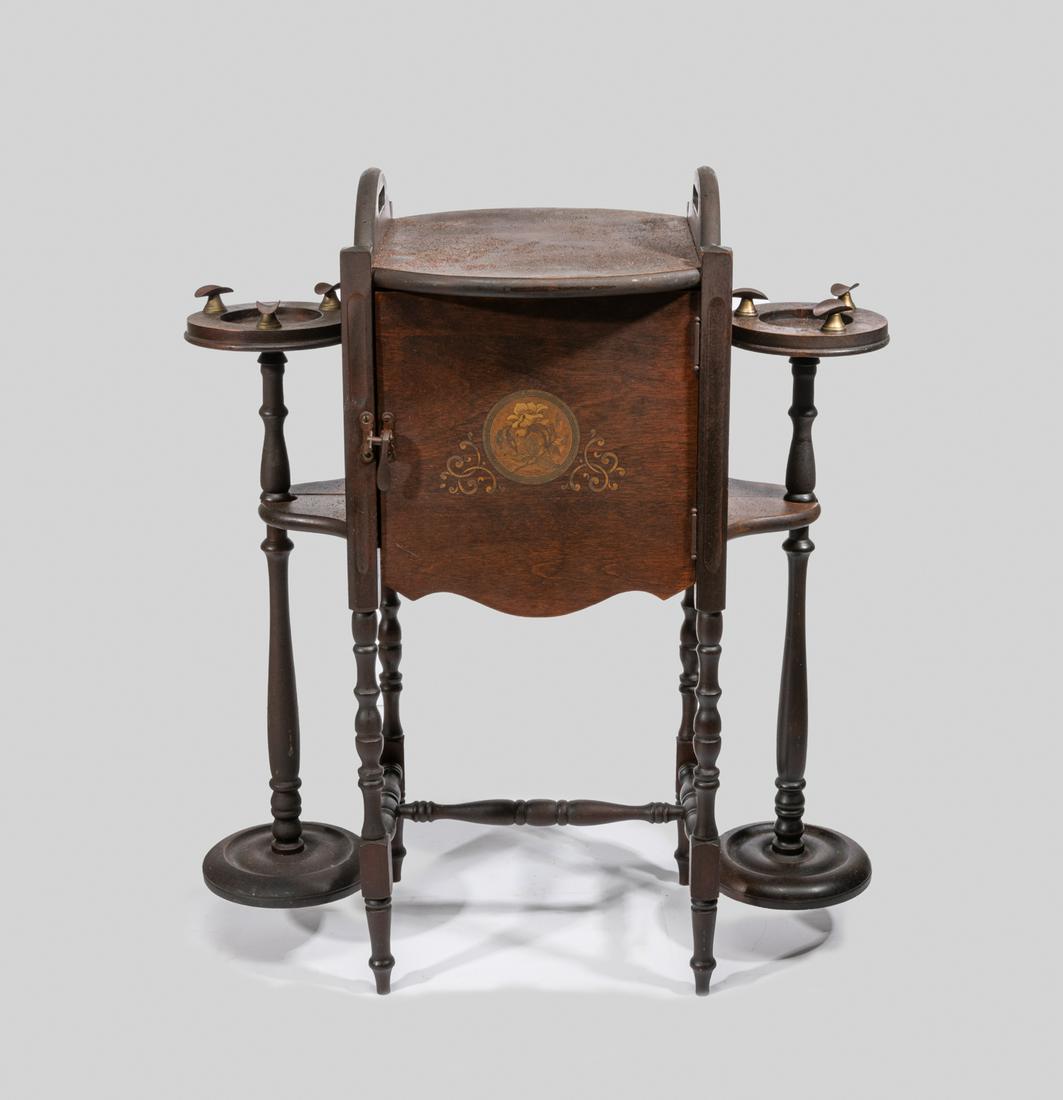 Collectible English Type Wood Cigar Cabinet (1 of 13)