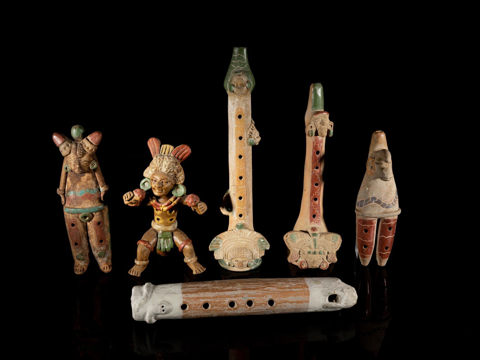 Rare Mexico Pottery Musical Instrument (1 of 15)