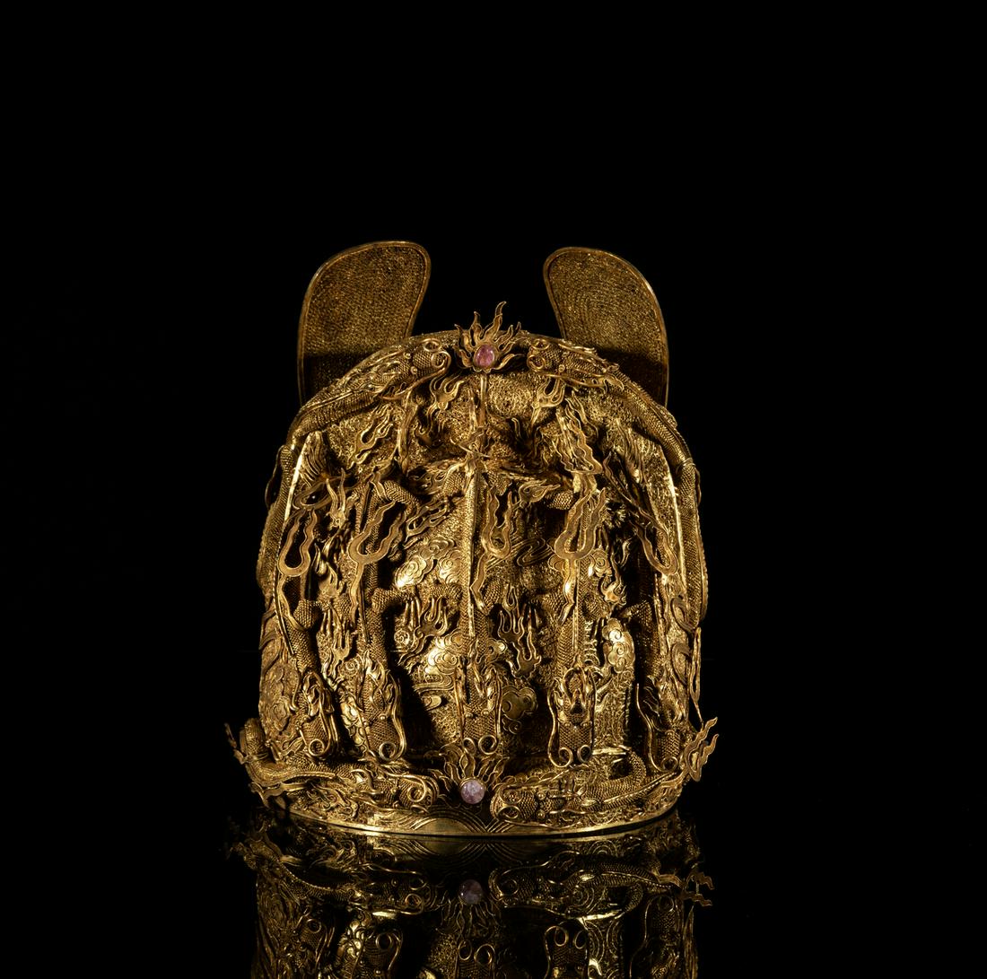 Rare Korean Gold On Sterling Silver Hat (1 of 20)