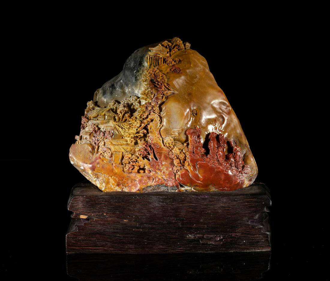 Large Chinese Stone Sculpture (1 of 13)