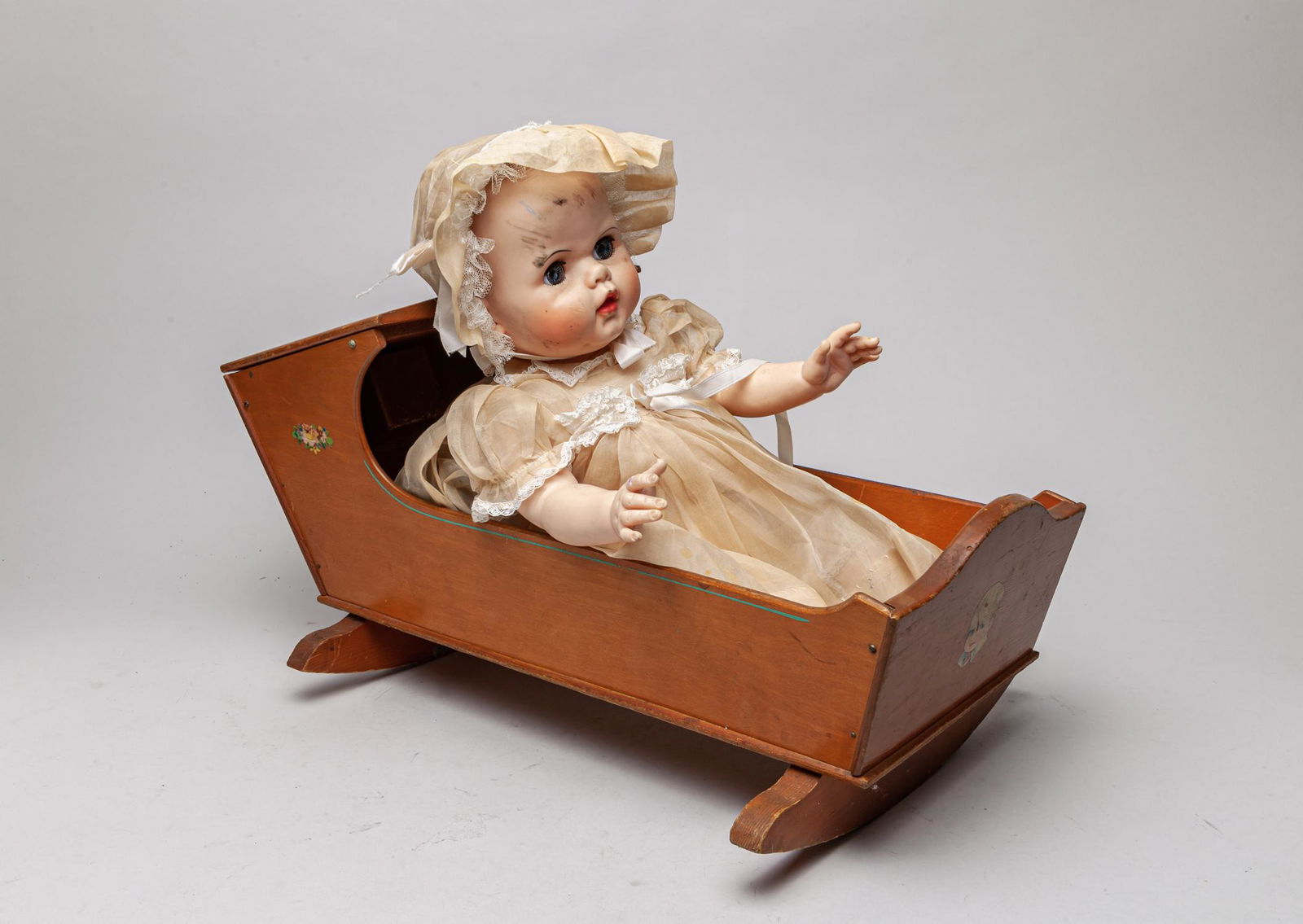 Vintage Bisque Head Doll (1 of 12)