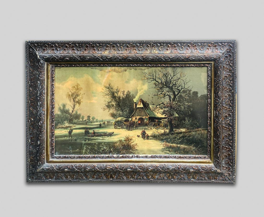Large Wall Hanging Decor of House & Landscapes (1 of 9)