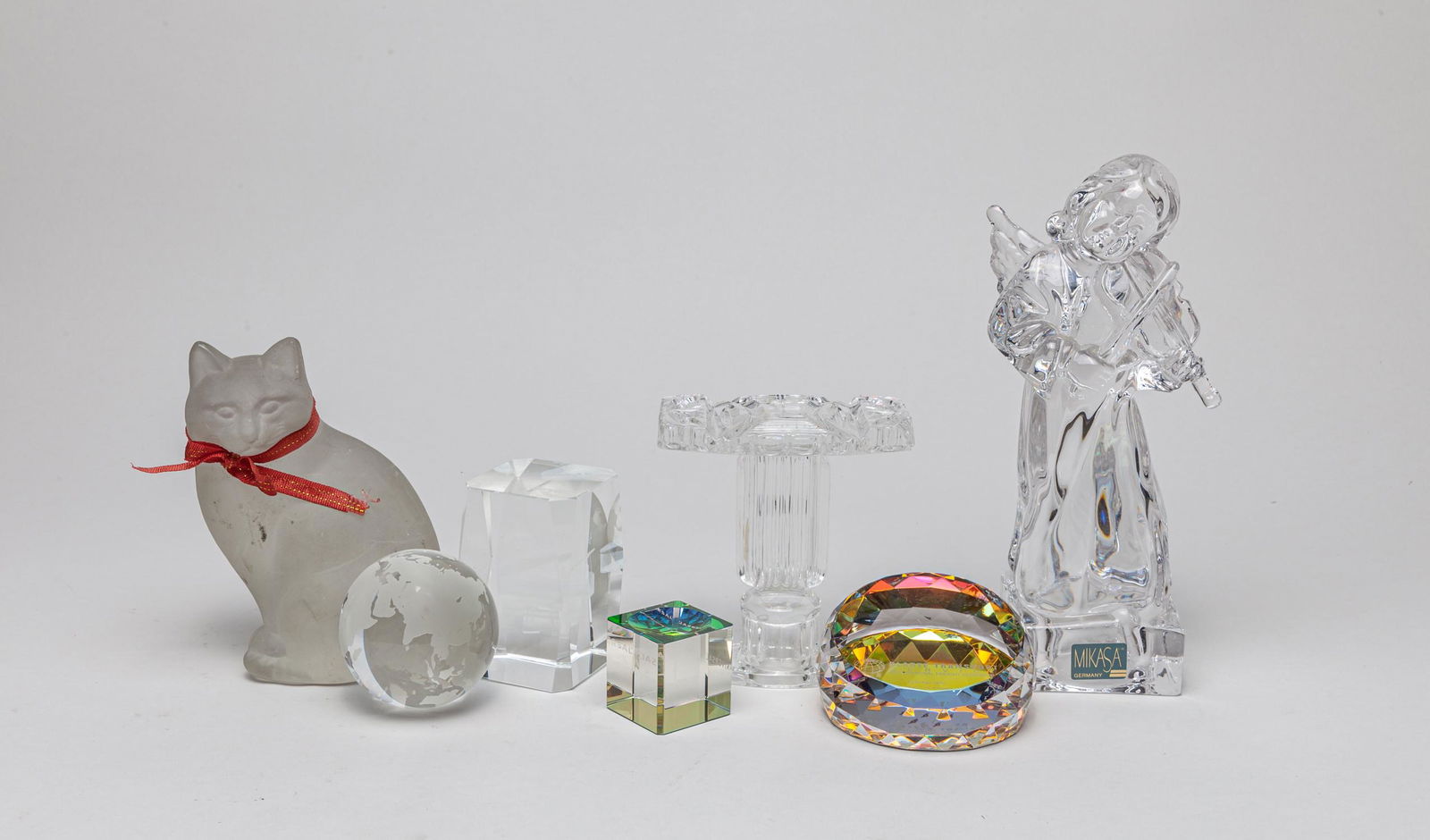 Estate Art Crystal Glass Sculptures (1 of 12)